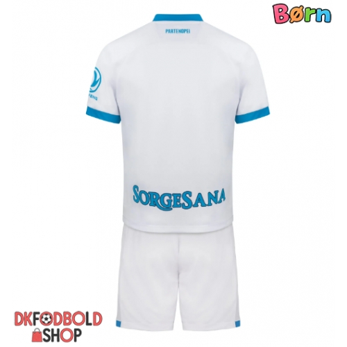 SSC Napoli Udebanesæt Børn 2026-27 Kort ærmer (+ korte bukser)
